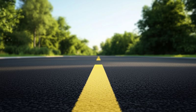 Asphalt Road Installation