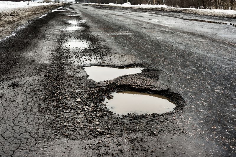 Commercial Pothole Repair detail