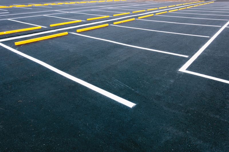 Parking Lot Blacktopping detail